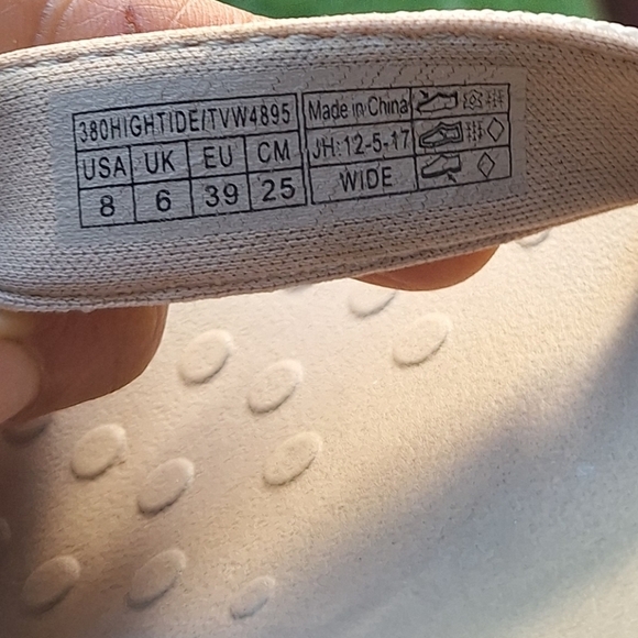 Vionic Women's Sandals 380 Hightide Cream and Tan Sz 8 - Picture 4 of 14